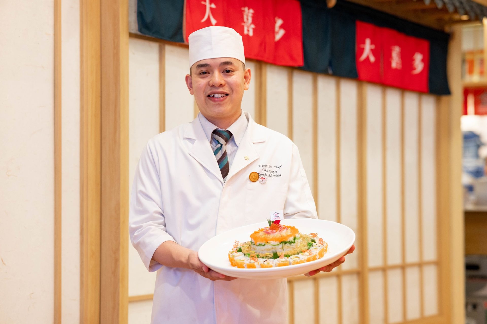 Tổ chức sinh nhật tại Nhà hàng OKITA – Đại tiệc buffet Nhật Bản